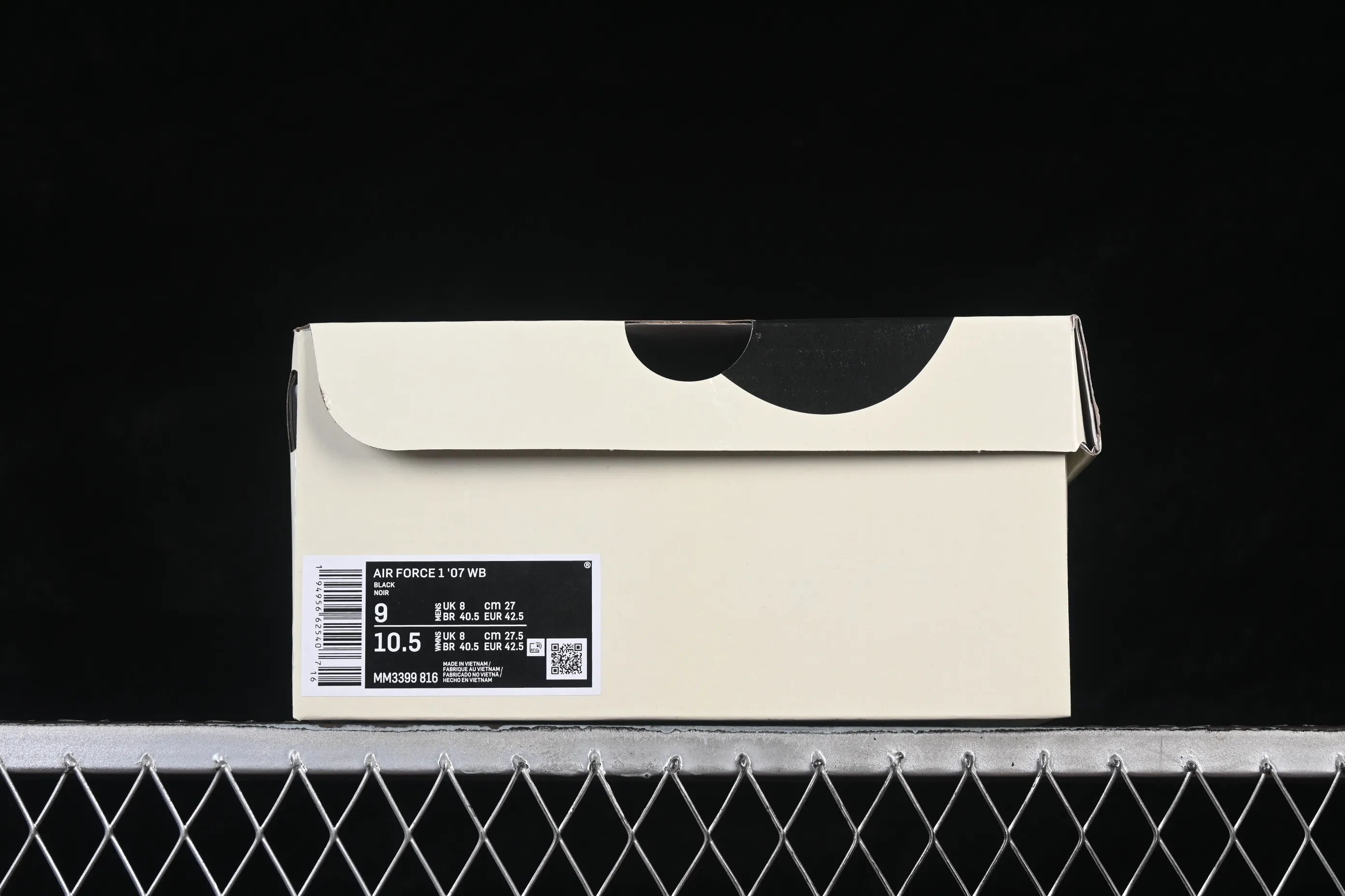 All categories Nk Air Force 1 Air Force series Nk Air Force 1 Low Air Force low-top Nike Air Force 1'07 Low off-white and black Air Force 1 low-top casual sneakers MM3399-816